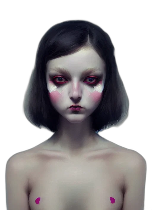 face, mask, creature, robot transparent PNG cut-out