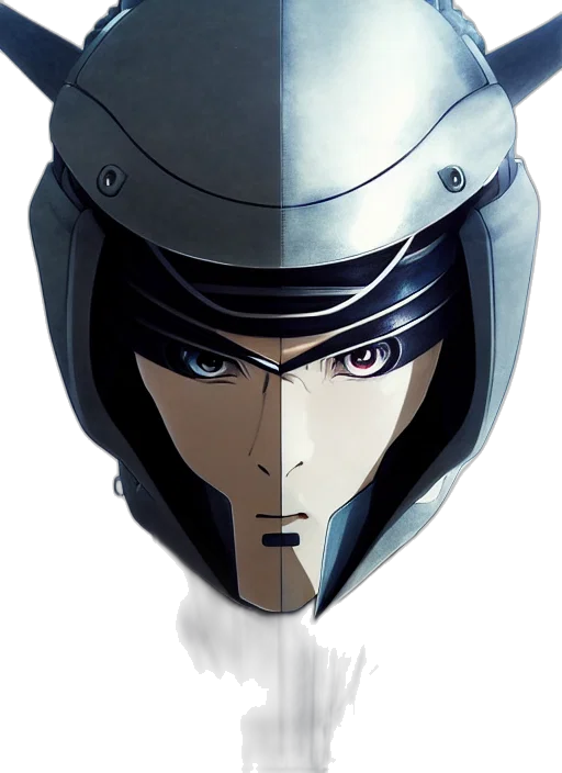 face, robot, mask, hat transparent PNG cut-out