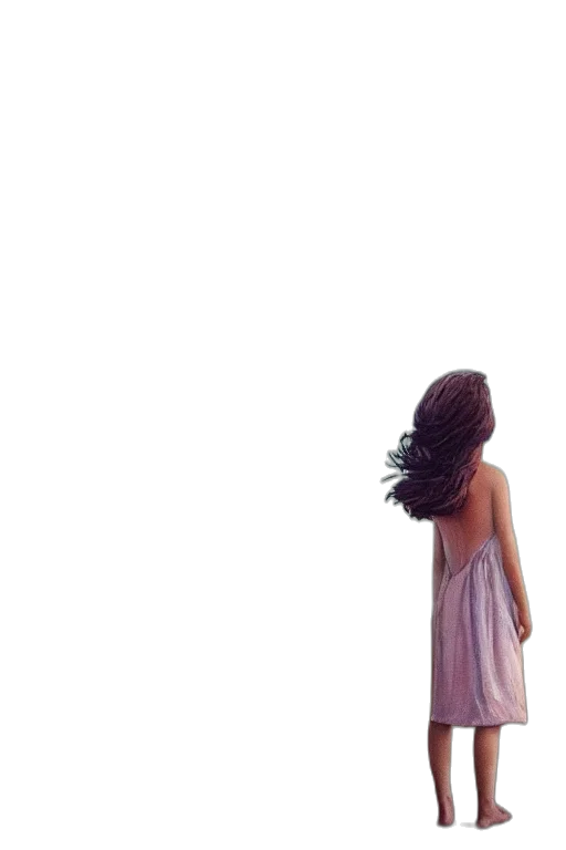 dress, hair, mask, jewelry transparent PNG cut-out