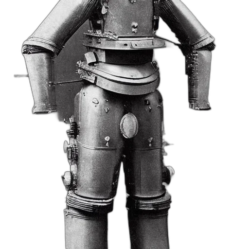 robot, staff, weapon, jacket transparent PNG cut-out