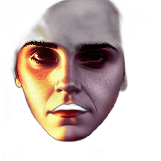 mask, face, robot, crown transparent PNG cut-out