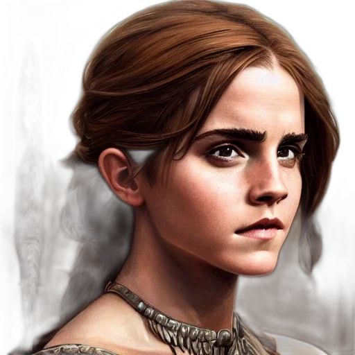 face, fantasy art, photorealistic, concept art transparent PNG cut-out