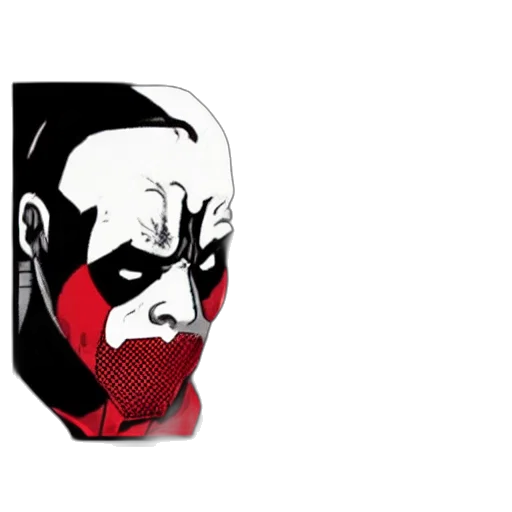 mask, face, comic book art, concept art transparent PNG cut-out