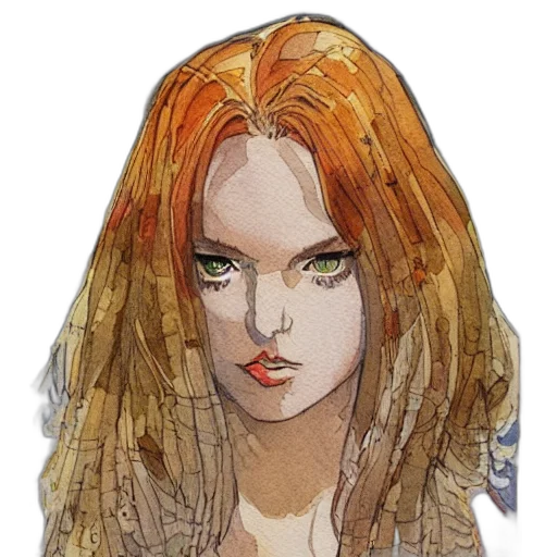 face, jacket, hair, mask transparent PNG cut-out
