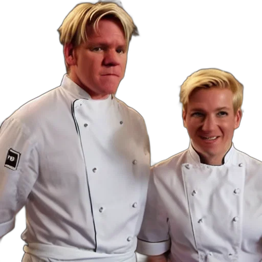 staff, chef, gordon, ramsay transparent PNG cut-out