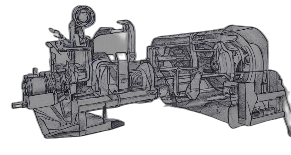 weapon, robot, car, furniture transparent PNG cut-out