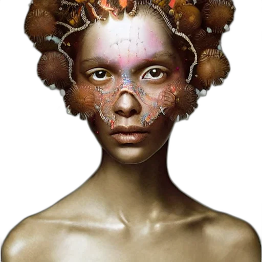 mask, face, crown, jewelry transparent PNG cut-out