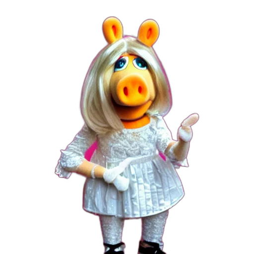 dress, animal, staff, mask transparent PNG cut-out