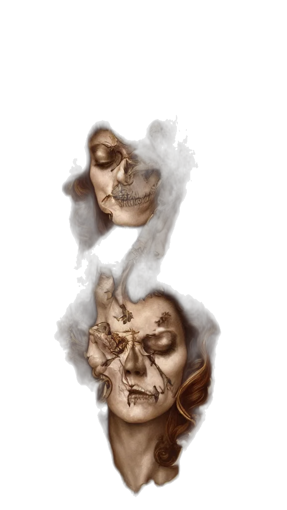 mask, face, crown, concept art transparent PNG cut-out