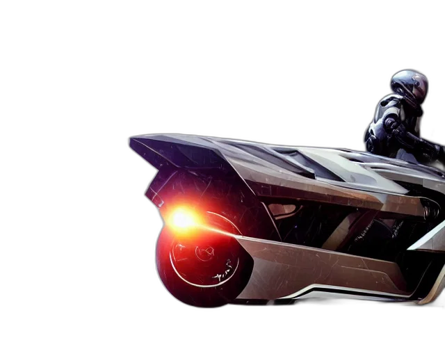 car, weapon, robot, concept art transparent PNG cut-out