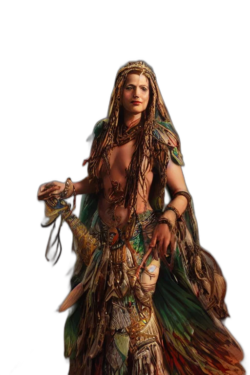 jewelry, dress, fantasy art, concept art transparent PNG cut-out