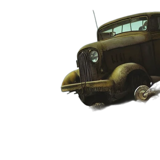 car, hat, weapon, robot transparent PNG cut-out