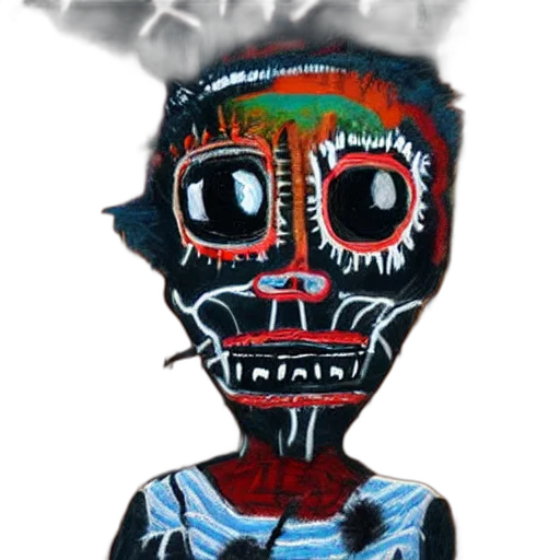 mask, face, robot, creature transparent PNG cut-out