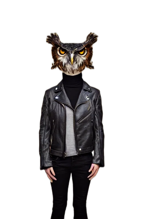 jacket, mask, animal, creature transparent PNG cut-out