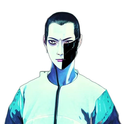 jacket, robot, mask, face transparent PNG cut-out