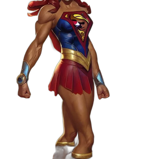 concept art, comic book art, fantasy art, 3d render transparent PNG cut-out