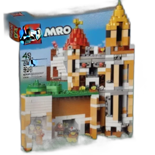 building, 3d render, concept art, lego transparent PNG cut-out