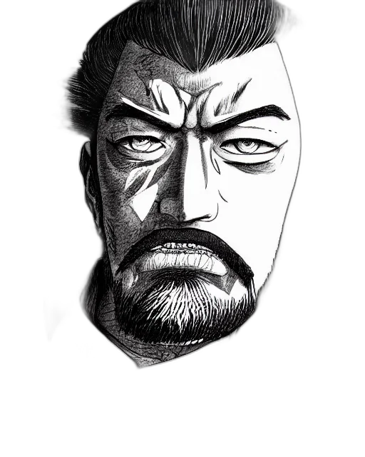 face, mask, staff, weapon transparent PNG cut-out