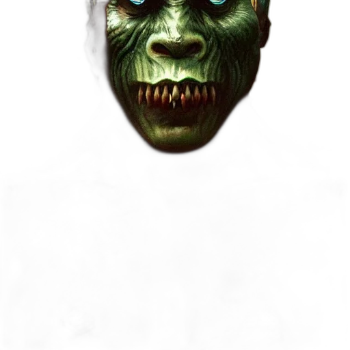 mask, face, creature, animal transparent PNG cut-out