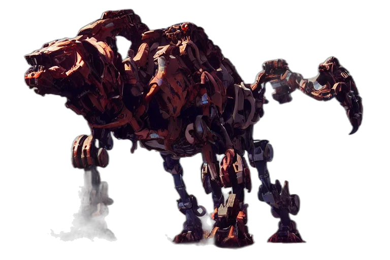 robot, animal, creature, weapon transparent PNG cut-out