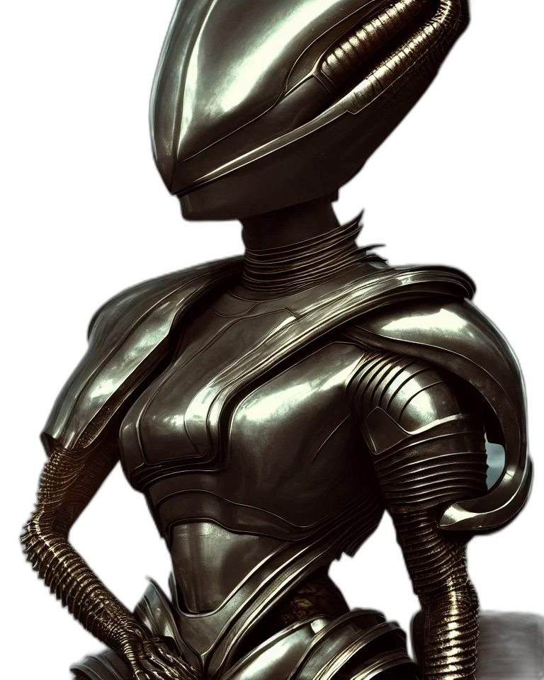 robot, staff, creature, dress transparent PNG cut-out