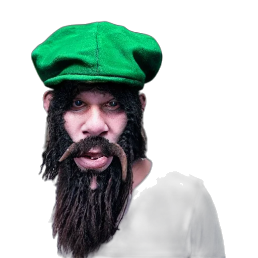 hat, face, creature, animal transparent PNG cut-out