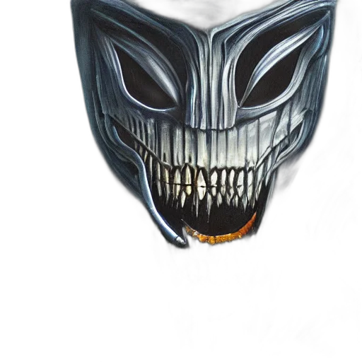 mask, face, robot, crown transparent PNG cut-out
