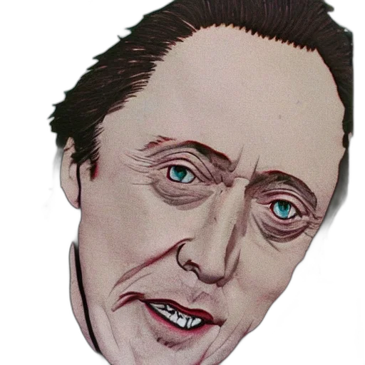 face, mask, creature, staff transparent PNG cut-out