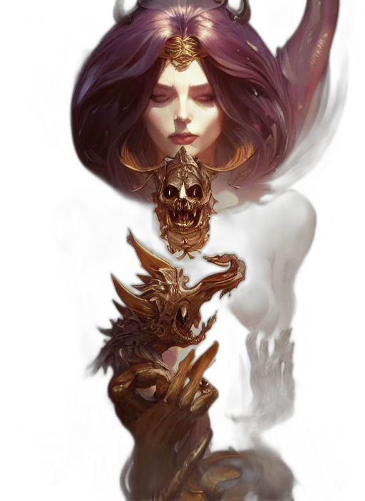 mask, creature, face, crown transparent PNG cut-out