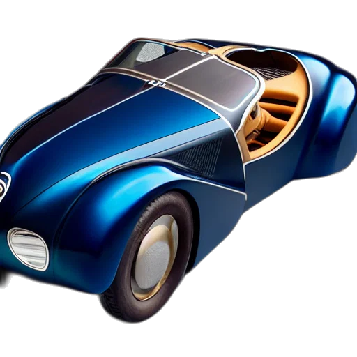 car, 3d render, concept art, photorealistic transparent PNG cut-out