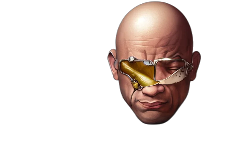 face, mask, weapon, staff transparent PNG cut-out