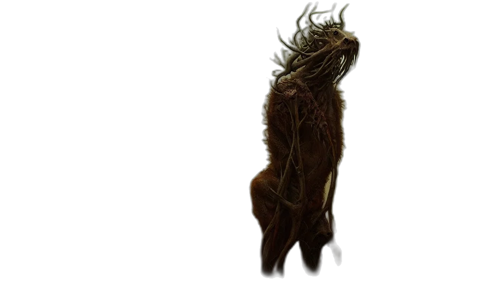 creature, hair, animal, dragon transparent PNG cut-out