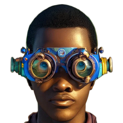 mask, face, robot, staff transparent PNG cut-out