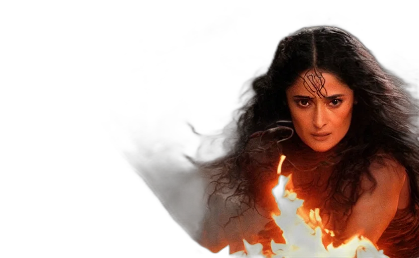 fantasy art, comic book art, concept art, fire transparent PNG cut-out