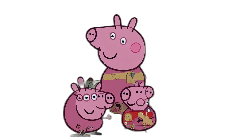 animal, concept art, cartoon, 3d render transparent PNG cut-out