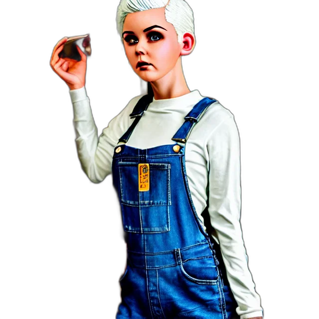 robot, jacket, staff, dress transparent PNG cut-out