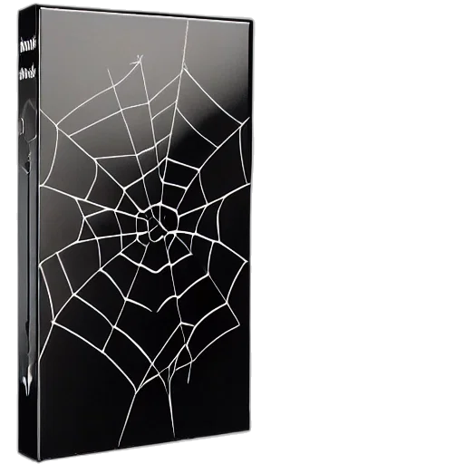 3d render, giant, blackberry, spider transparent PNG cut-out