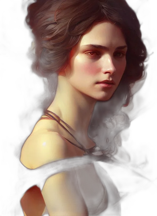 face, dress, crown, staff transparent PNG cut-out