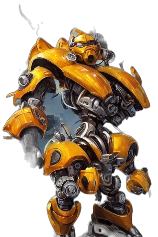 robot, weapon, dragon, mask transparent PNG cut-out