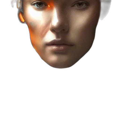 face, mask, robot, hat transparent PNG cut-out