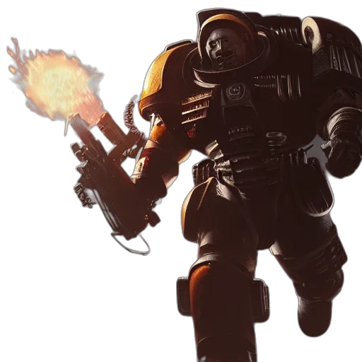 robot, weapon, staff, concept art transparent PNG cut-out