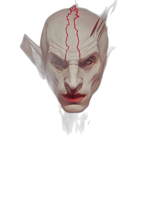 mask, face, creature, crown transparent PNG cut-out