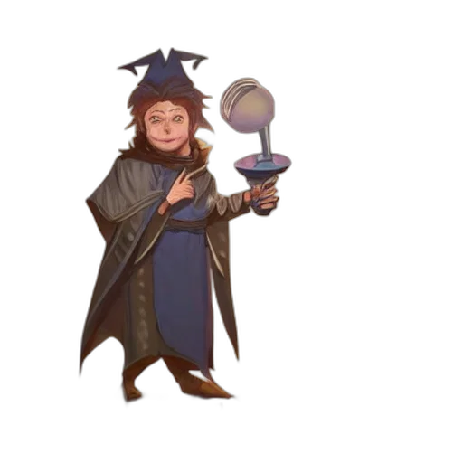 staff, hat, concept art, fantasy art transparent PNG cut-out