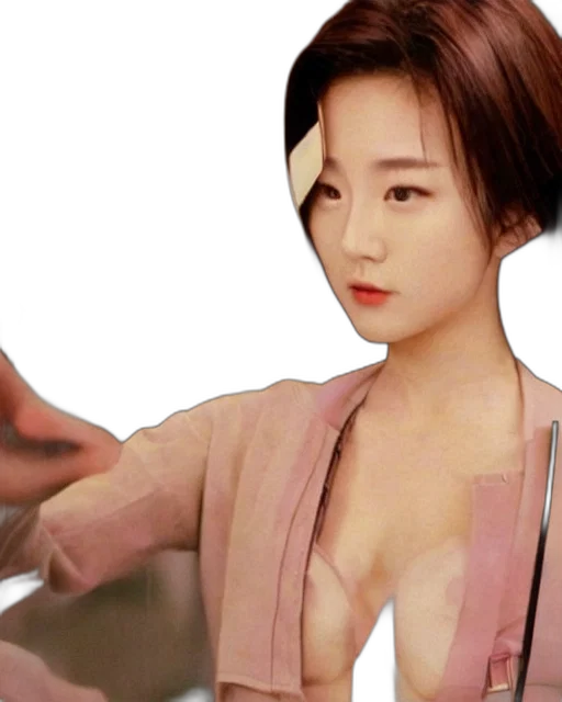 staff, photorealistic, oil painting, vaporwave transparent PNG cut-out
