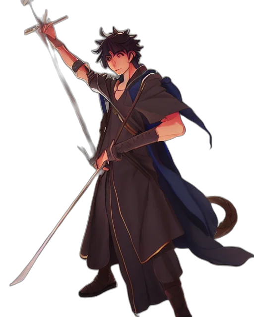 staff, sword, dragon, weapon transparent PNG cut-out
