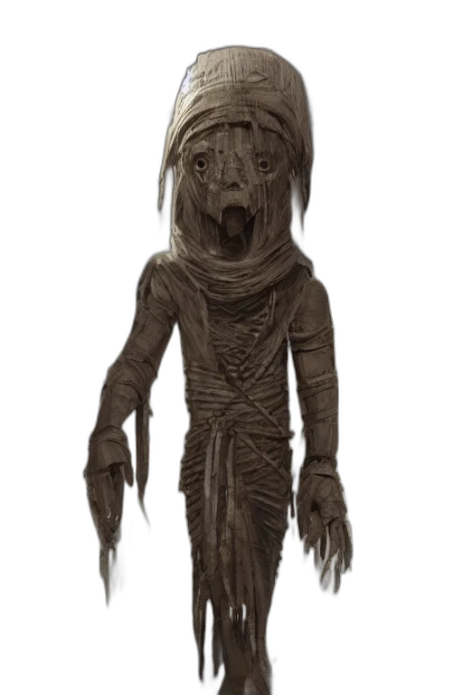 creature, mask, staff, animal transparent PNG cut-out