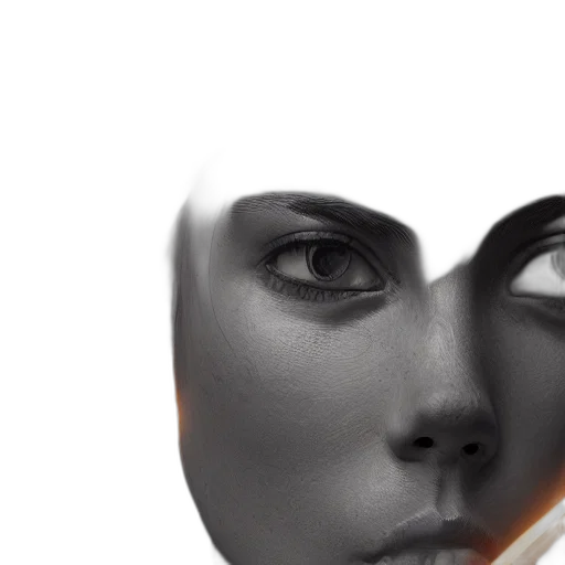 face, mask, robot, jewelry transparent PNG cut-out