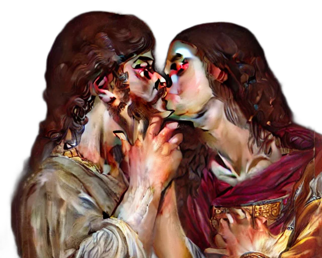 fantasy art, comic book art, concept art, photorealistic transparent PNG cut-out