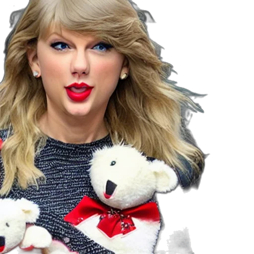 taylor, swift, stuffed, animal transparent PNG cut-out