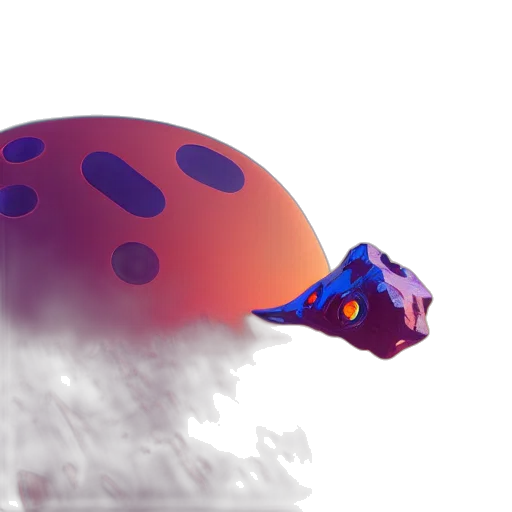 dragon, creature, hat, umbrella transparent PNG cut-out